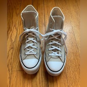 Converse platform sneakers